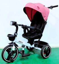 Триколісний велосипед коляска BestTrike "Marco" 9155 / 345-62 з музичною фарою та телескопічною ручкою