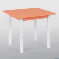 Столик 60*60 "ИГРУША", помаранчевий