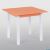 Столик 60*60 "ИГРУША", помаранчевий