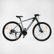 Спортивний гірський алюм.велосипед 29д Corso "X-Force" XR-29047 обор. Shimano Altus 24ск. Вилка MOMA Чорний