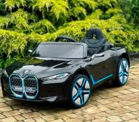 Дитячий Електромобіль BMW I4 JE1009EBLR-2 mp3, SD слот, USB, Пульт Р/В