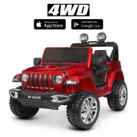 Дитячий електромобіль Джип Квадроцикл Ford Ranger M 4273ELS-2(24V) автопокраска чорний