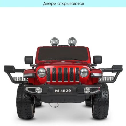 Дитячий електромобіль Джип Квадроцикл Ford Ranger M 4273ELS-2(24V) автопокраска чорний