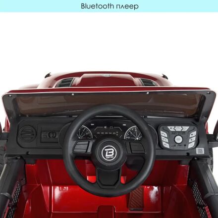 Дитячий електромобіль Джип Квадроцикл Ford Ranger M 4273ELS-2(24V) автопокраска чорний