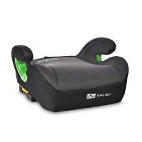 Автокрісло дитяче Бустер Lorelli Malibu Isofix 22-36 кг Black Jasper чорне