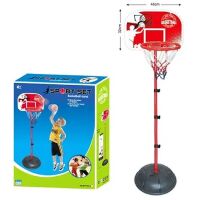 Дитяче Баскетбольне кільце на стійці MR 0609 висота стійки регулюється / м'яч + насос / кільце з сіткою **