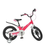 Дитячий двоколісний велосипед колеса 16 дюймів Profi LMG18232 Hunter магнієва рама /малиновий **