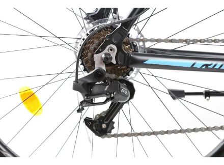 Спортивний гірський велосипед Crosser Jazz 29 дюймів LTWOO+SHIMANO з гідравлічними гальмами/чорний