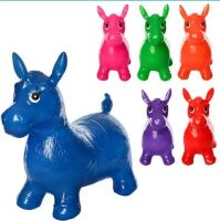 Дитячий гумовий стрибун з блиском Конячки MS 0967 ***