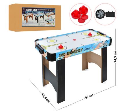 Настільний Повітряний хокей аерохокей 2511 пластиковий / на батарейках. Дитячі настільні ігри