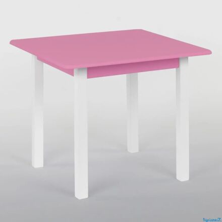 Столик 60*60 "ИГРУША", рожевий