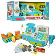 Дитячий ігровий набір касовий апарат LIMO TOY 7162-2 RU звук, світло**