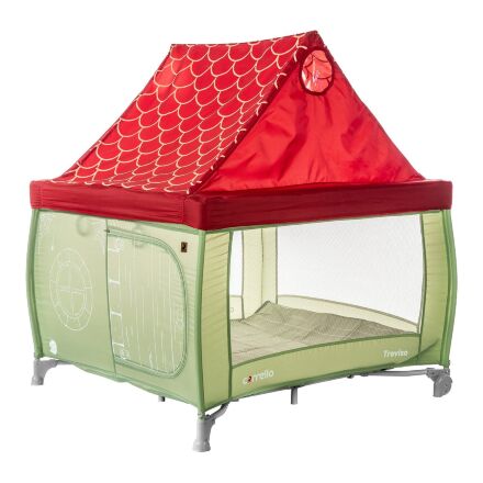 Манеж дитячий CARRELLO Treviso CRL-11603 Cameo Green знімний дах