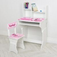 Дитяча парта шкільна зі стільцем 904-71 біла Фламінго