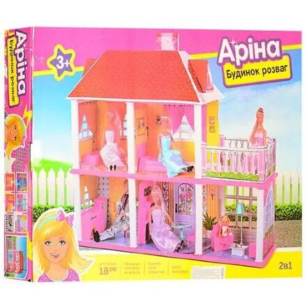 Будиночок для ляльок 6980 2 в 1 двоповерховий