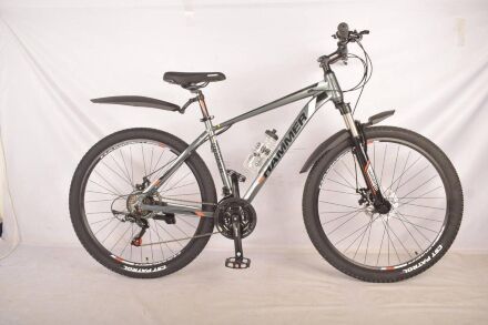 Велосипед спортивний MTB 24 дюйми Hammer NEW S200 рама 14 дюймів, промпідшипник, покришка GST JET ARMOR, сірий