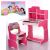 Дитяча парта растишка Bambi W 2071-8-4 Disney Princess Pets Малинова
