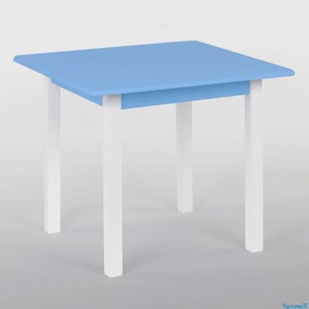 Столик 60*60 "ИГРУША", блакитний