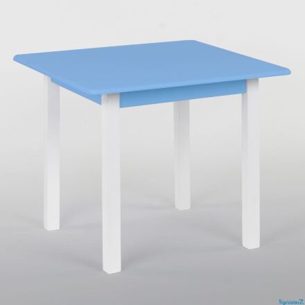 Столик 60*60 "ИГРУША", блакитний
