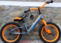 Дитячий беговел Crosser Balance bike Air 16" сірий**