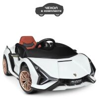 Дитячий електромобіль Bambi M 4203EBLRS-9 Ferrari фіолетовий автопокраска