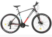 Спортивний Гірський алюмінієв. велосипед Crosser Jazz EF51 29 дюймів SHIMANO Tourney з диск.тормозам/червоний Спортивний Гірський алюмінієв. велосипед Crosser Jazz EF51 29 дюймів SHIMANO Tourney з диск.тормозам/червоний