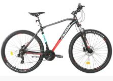Спортивний Гірський алюмінієв. велосипед Crosser Jazz EF51 29 дюймів SHIMANO Tourney з диск.тормозам/червоний