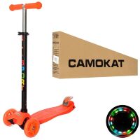 Самокат дитячий iTrike JR 3-012-OR MAXI помаранчевий