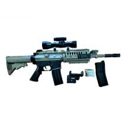 Дитячий Іграшковий СТРАЙКБОЛЬНИЙ Автомат Galaxy M4 G70AR з лазерним і оптичним прицілом