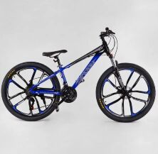 Спортивний алюмінієвий горний велосипед MTB Corso SP-26555 Spider колеса 26 дюймів / Shimano ЛИТІ ДИСКИ