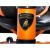 ⏩ Велосипед дитячий триколісний Lamborghini LР2O Єва колеса з фарою і ключем запалюванням помаранчевий