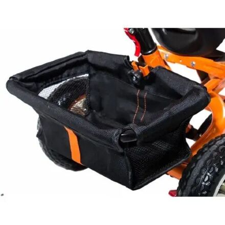 ⏩ Велосипед дитячий триколісний Lamborghini LР2O Єва колеса з фарою і ключем запалюванням помаранчевий