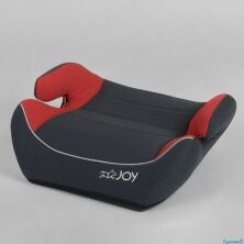 Бустер автомобільний дитяче автокрісло JOY 30448 група 2-3 вага дитини 15-36кг сіро-червоний