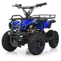 Дитячий електро квадроцикл електромобіль для підлітків PROFI HB-EATV800N-4 V3 колір синій
