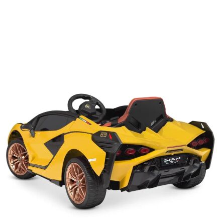 Дитячий електромобіль Bambi M 4203EBLRS-9 Ferrari фіолетовий автопокраска