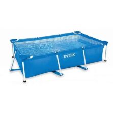 Каркасний прямокутний басейн INTEX 28272 розмір 300-200-75 см/об'єм 3834л