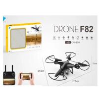 Квадрокоптер на р/у F82 на радіоуправлінні і акумуляторі. З камерою. В чохлі. 2 кольори**