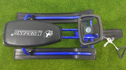 Дитячий Снігокат MUSTANG з м'яким сидінням / Сині