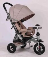 Велосипед коляска дитячий триколісний Azimut Crosser T-350 Eco Air New бежевий Велосипед коляска дитячий триколісний Azimut Crosser T-350 Eco Air New бежевий