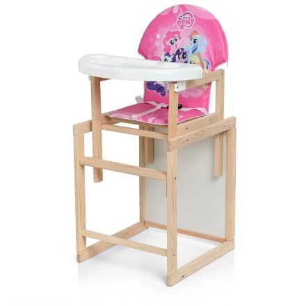 Дитячий стільчик для годування 2в1 Bambi М K-102-9PU My Little Pony