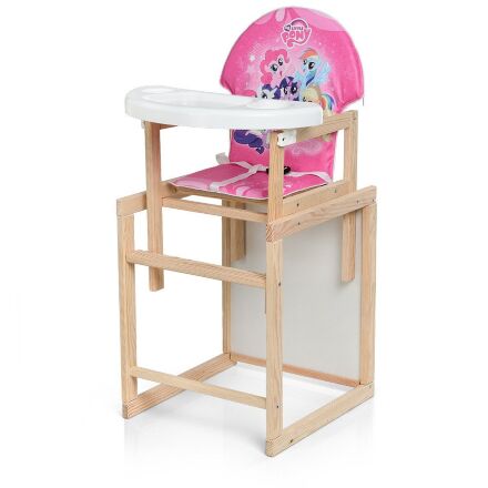 Дитячий стільчик для годування 2в1 Bambi М K-102-9PU My Little Pony
