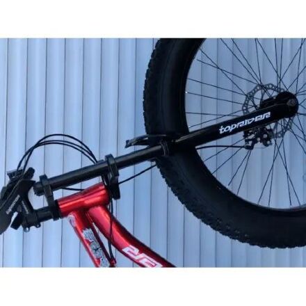 Спортивний велосипед двопідвісний Фетбайк TopRider 620 колеса 26 дюймів/SHIMANO/червоний