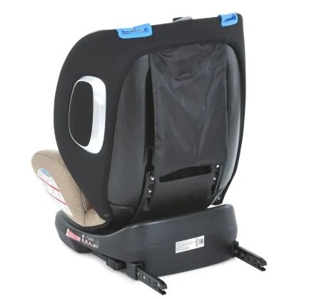 Автокрісло дитяче EL CAMINO Absolute ME 1079 Royal Beige група 0+1,2,3 isofix бежевий льон