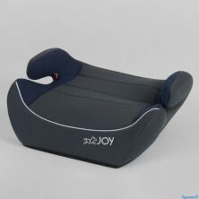 Бустер автомобільний дитяче автокрісло JOY 65127 група 2-3 вага дитини 15-36кг сірий