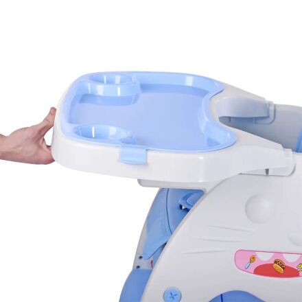 Дитячий складаний стільчик для годування Bambi 113-5 зелений