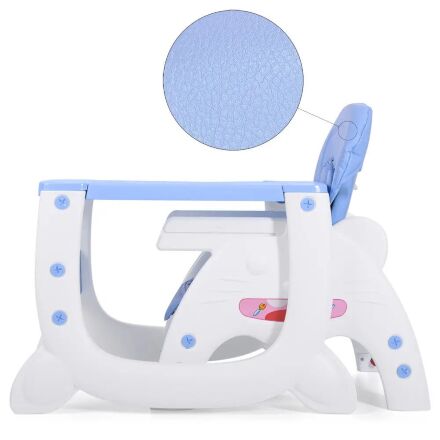 Дитячий складаний стільчик для годування Bambi 113-5 зелений