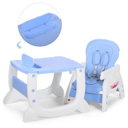 Дитячий складаний стільчик для годування Bambi 113-5 зелений