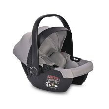 Автокрісло дитяче люлька Бебікокон Lorelli Aria Luxe 0-13 кг Grey Jasper Автопереноска сіра