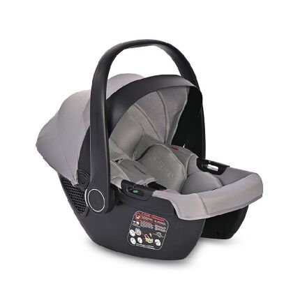 Автокрісло дитяче люлька Бебікокон Lorelli Aria Luxe 0-13 кг Grey Jasper Автопереноска сіра