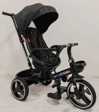 Триколісний велосипед коляска BestTrike "Oscar" 6390 – 26-302 з телескопічною ручкою